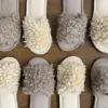 Капці домашні жіночі хутрянi молочні LARI (=)
