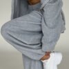 Костюм Кофта та Штани полар фліс сірий