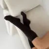 Шкарпетки гольфи коричневий