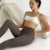 Колготи однотон котон коричневі