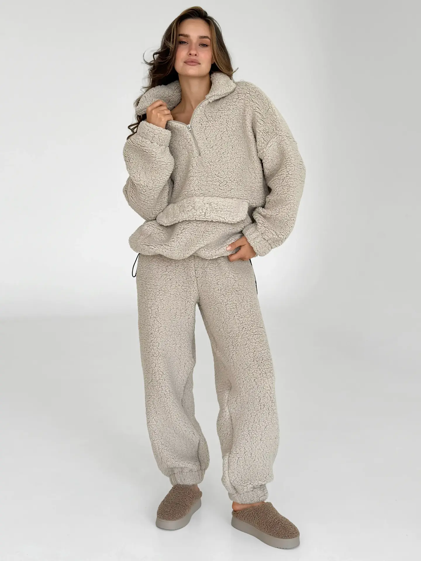 TEDDY Костюм soft темно-бежевий (onesize)