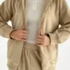 Костюм Кофта та Штани(рівні) полар фліс бежевий