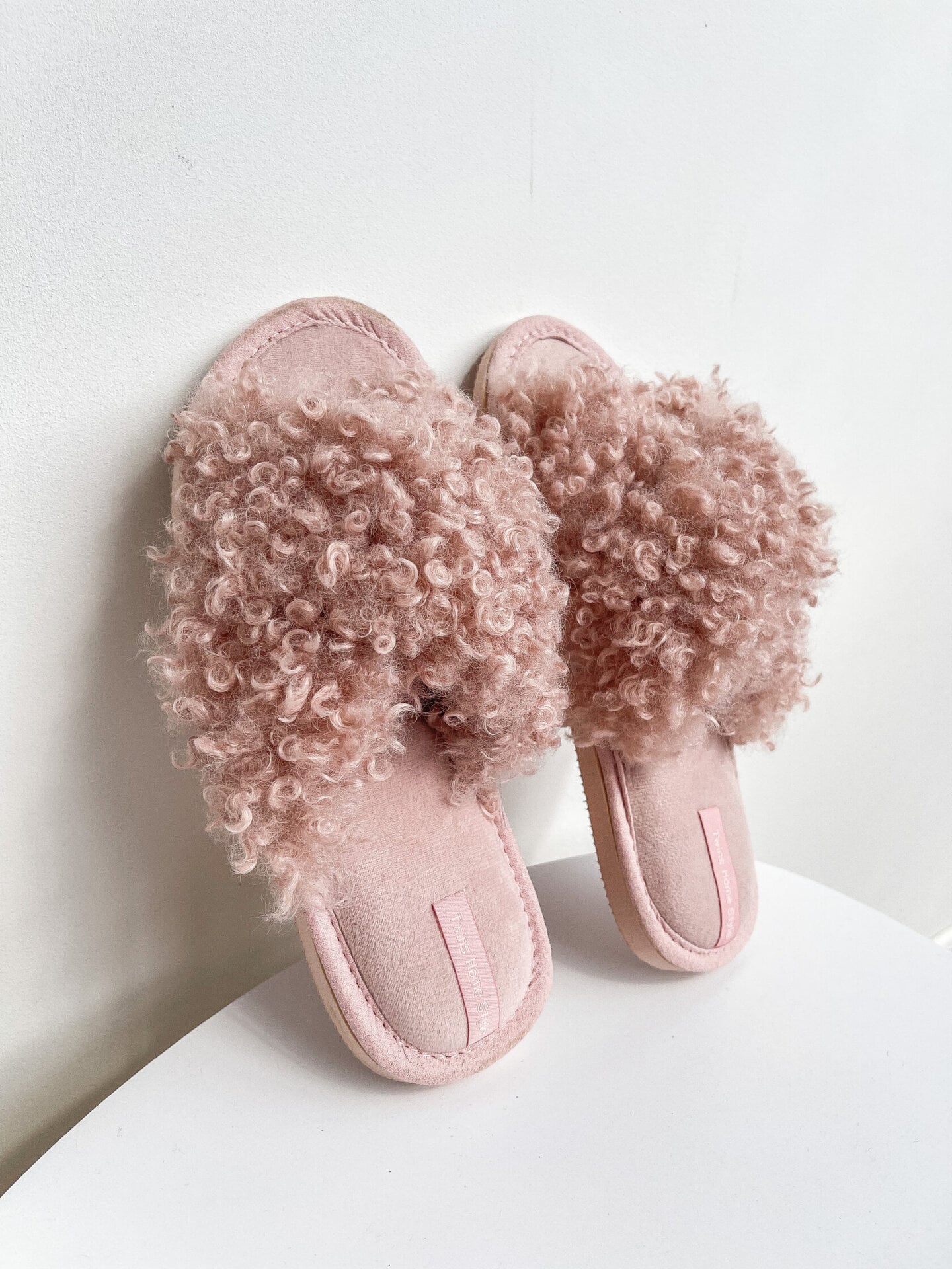 Капці домашні жіночі HS-LUX хутрянi рожеві LARI Х