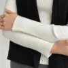 Шарф жіночий чорний Альпака