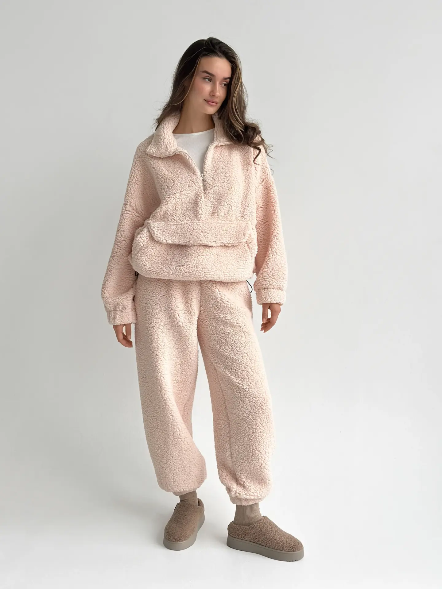 TEDDY Костюм soft пудровий (onesize)