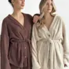SOFT махра Кофта на гудзиках молочна