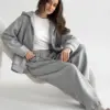 Костюм Кофта та Штани(рівні) 3-х нитка утепленний сірий