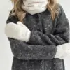 Хомут Teddy білий колір