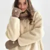 Хомут Teddy коричневий
