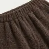 SOFT махра Штани коричневі