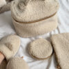 Косметичка TEDDY бежевого кольору конверт