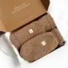 Набір Teddy коричневий колір (хомут та рукавиці)