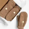 Рукавиці Teddy коричневий колір
