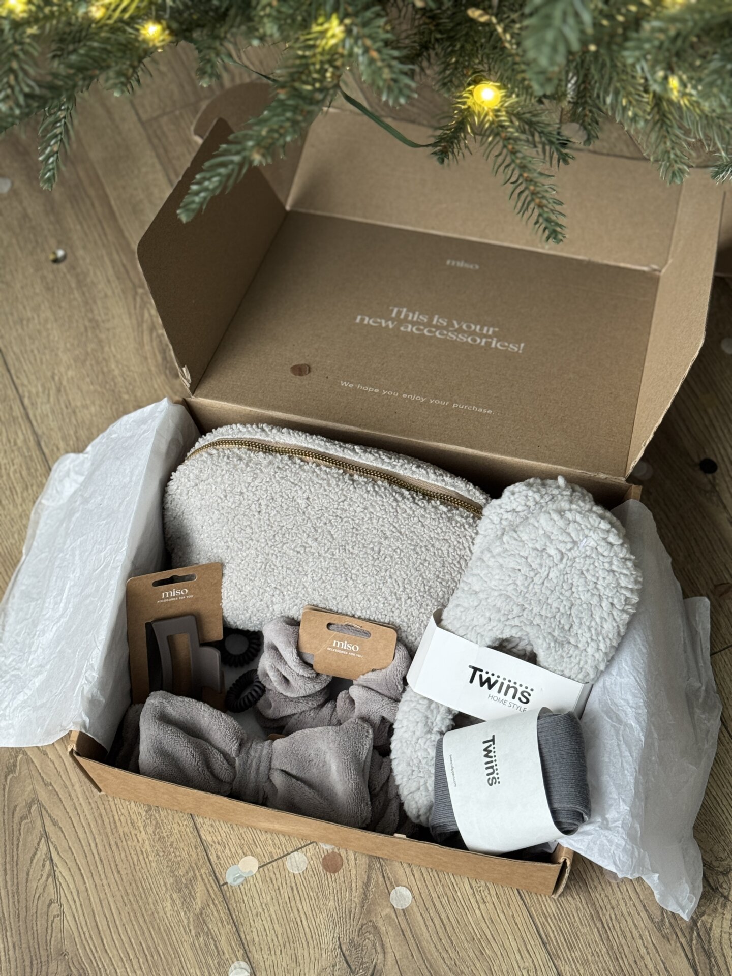 Набір Тедді сірий СЕРЕДНЯ косметичка