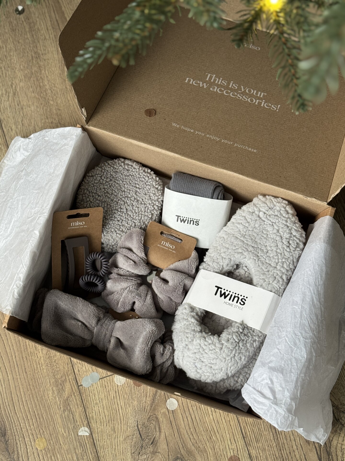 Набір Тедді сірий КРУГЛА косметичка