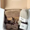 Набір Тедді коричневий СЕРЕДНЯ косметичка