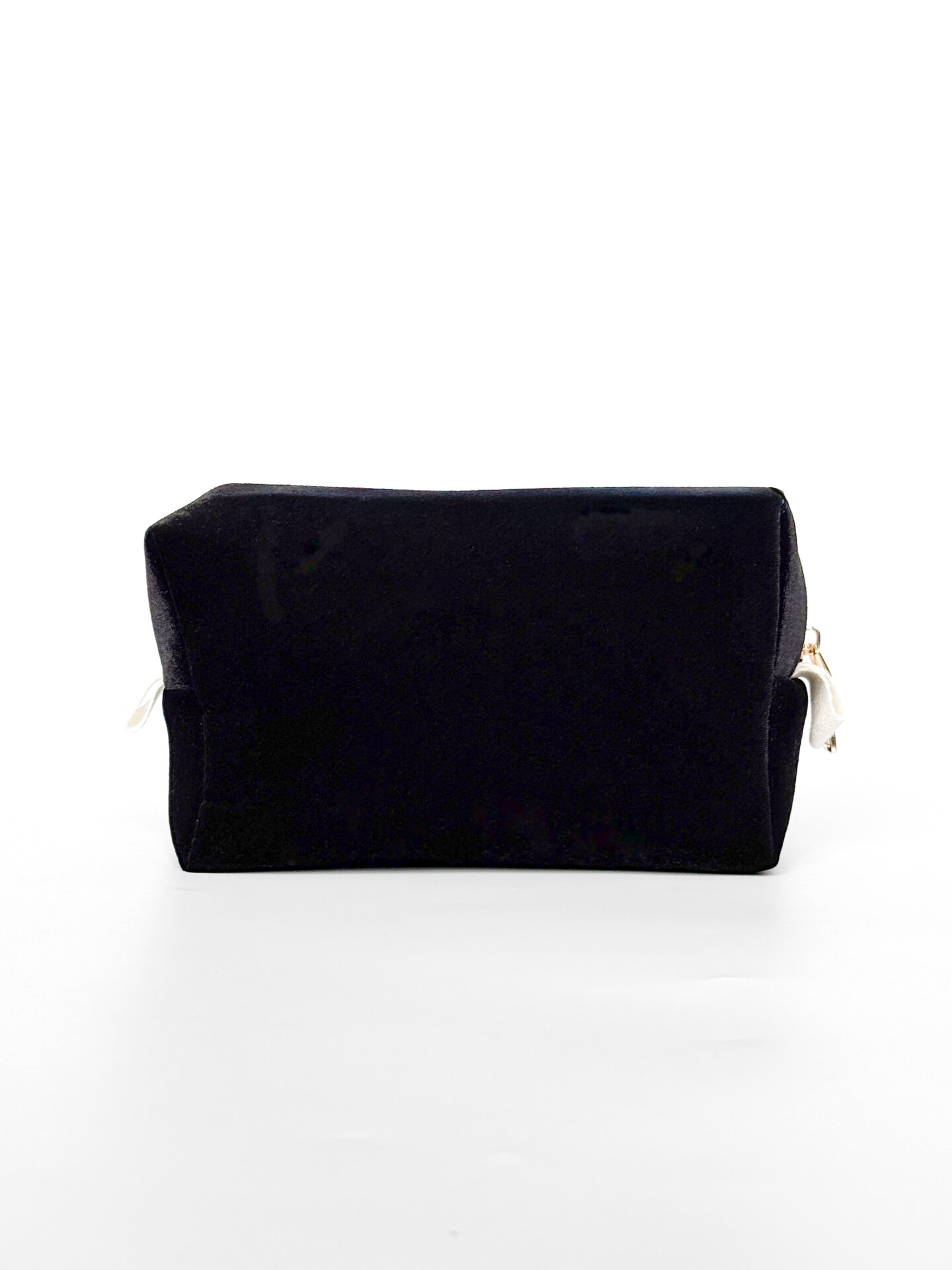 Косметичка мала  велюр чорна