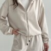 Костюм Кофта та Штани  2-х.нитка молочний, SALE (з дефектами)