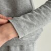Трикотаж "Ніжність" Лонгслів з гудзиками сірий