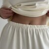 Трикотаж "Ніжність" Штани широкі молочні