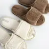 Капці домашні жіночі HS відкриті TEDDY білі