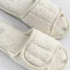 Капці домашні жіночі HS відкриті TEDDY білі