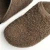 Клоги жіночі Teddy з кантом коричневі