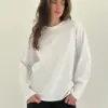 Лонгслів з білим кантом білий, onesize