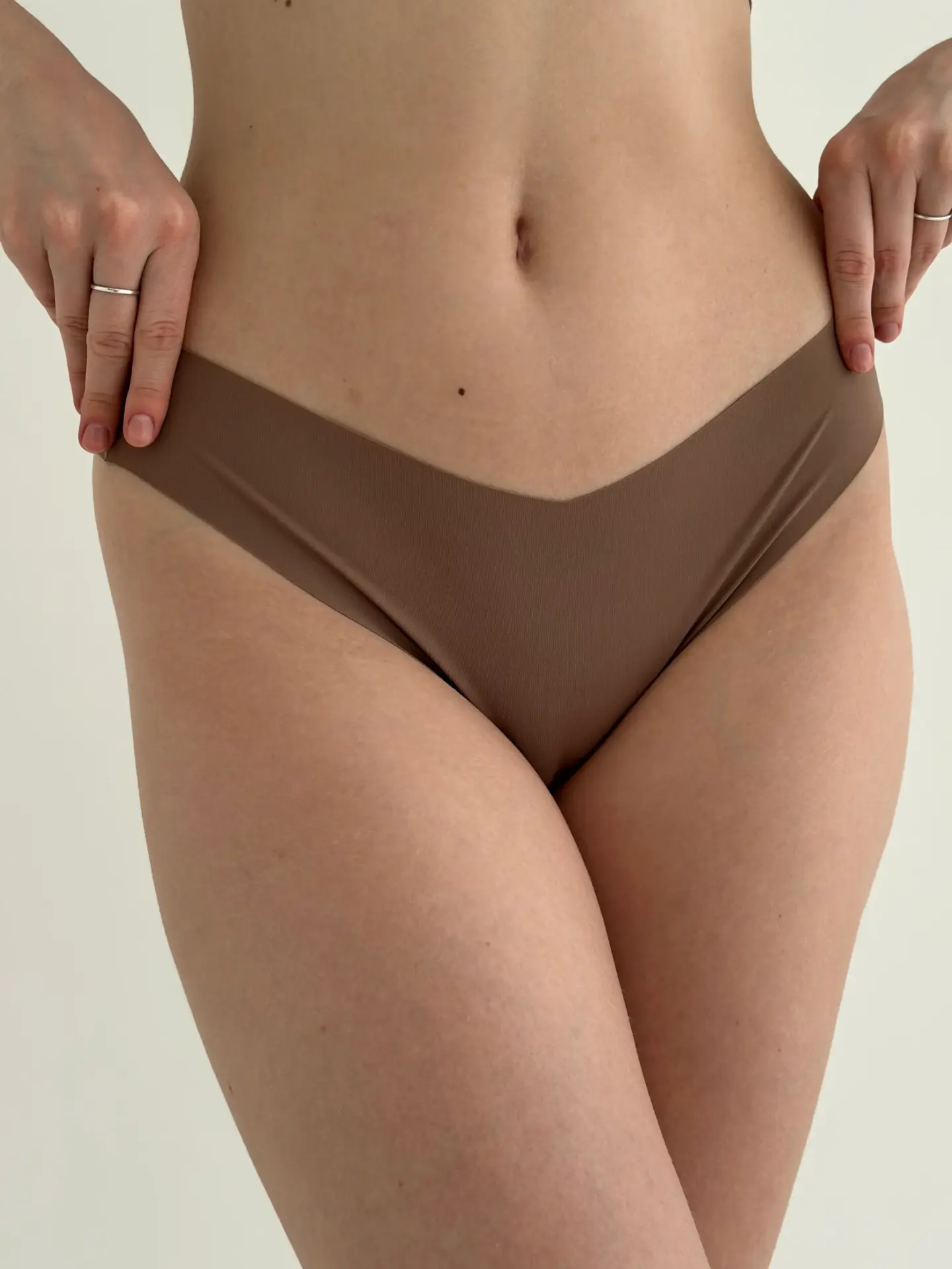 Білизна трусики сліпи безшовні капучино