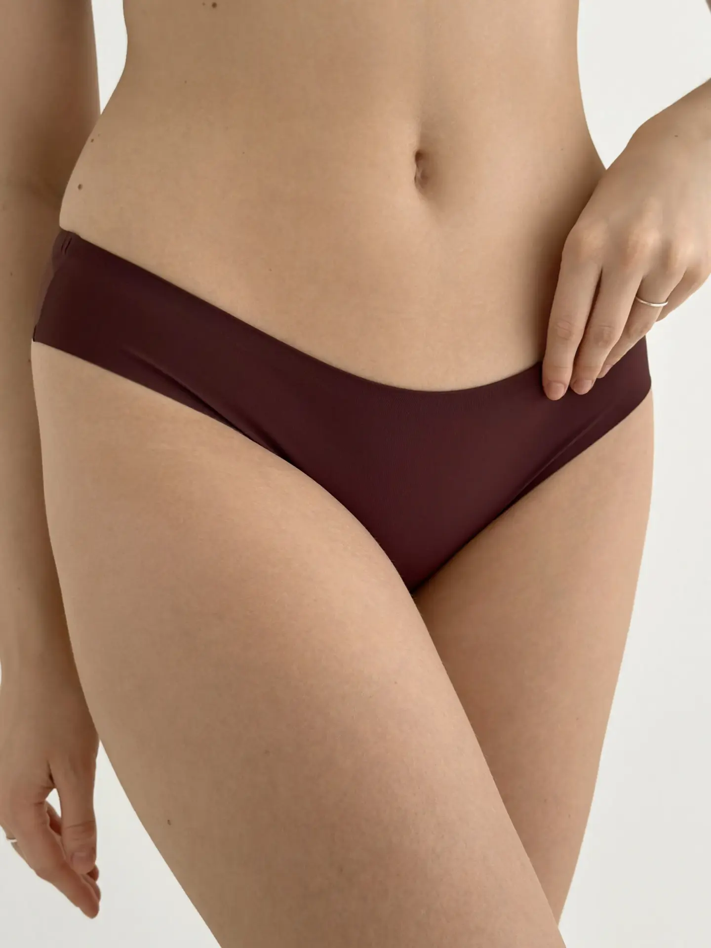 Білизна трусики сліпи безшовні коричневі