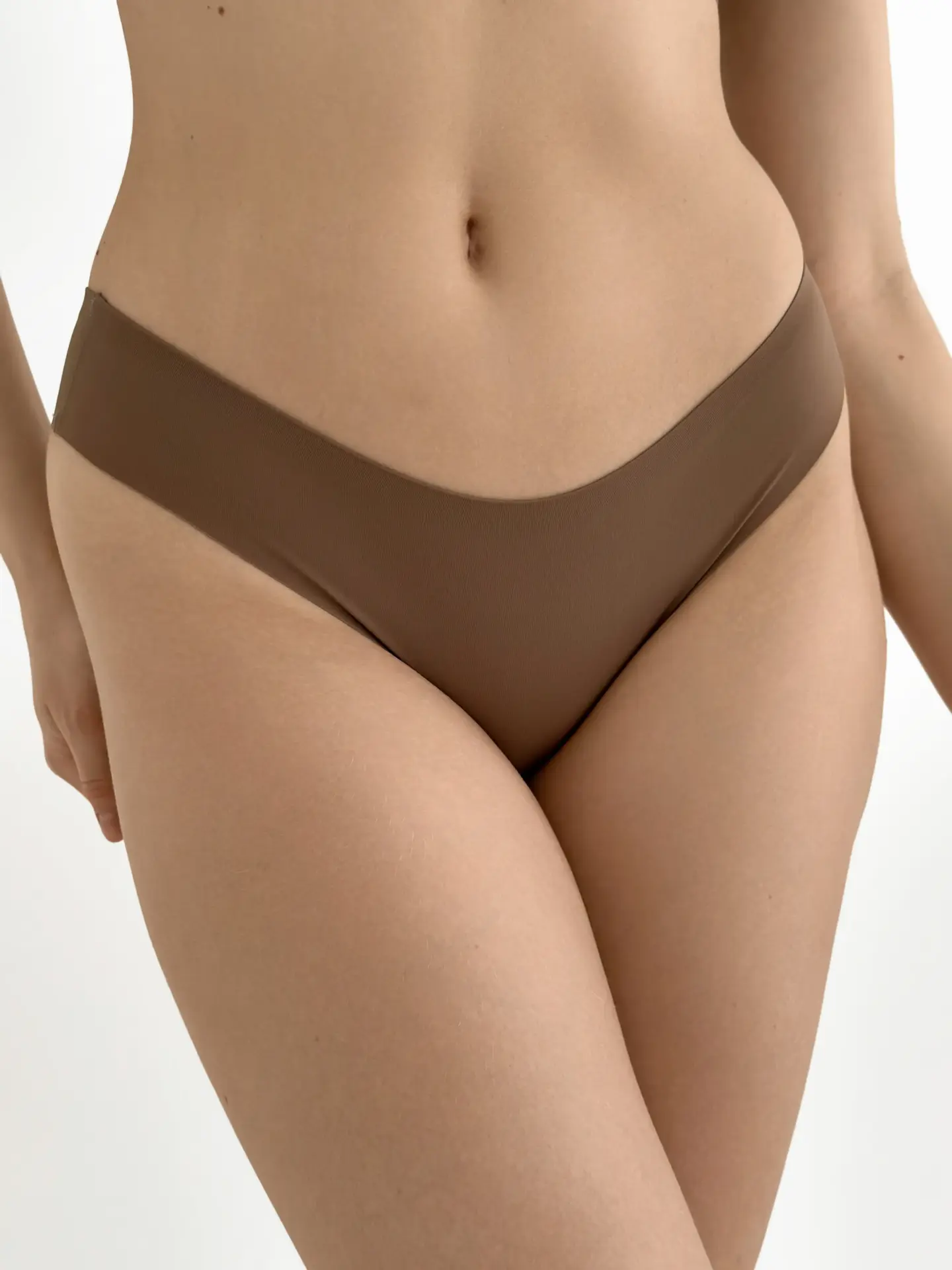 Білизна трусики сліпи безшовні капучино