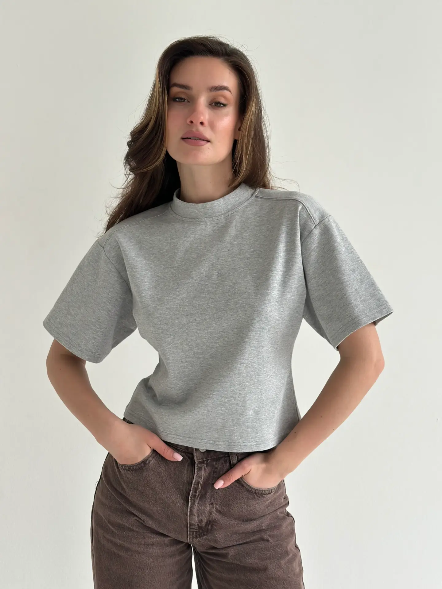 Футболка приталена котон cipa