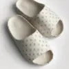 Twins капці піна пляжні та вуличні білі у квітку (=)