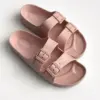 Twins капці пляжні та вуличні з регуляторами пудрові (=)