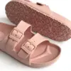 Twins капці пляжні та вуличні з регуляторами пудрові (=)