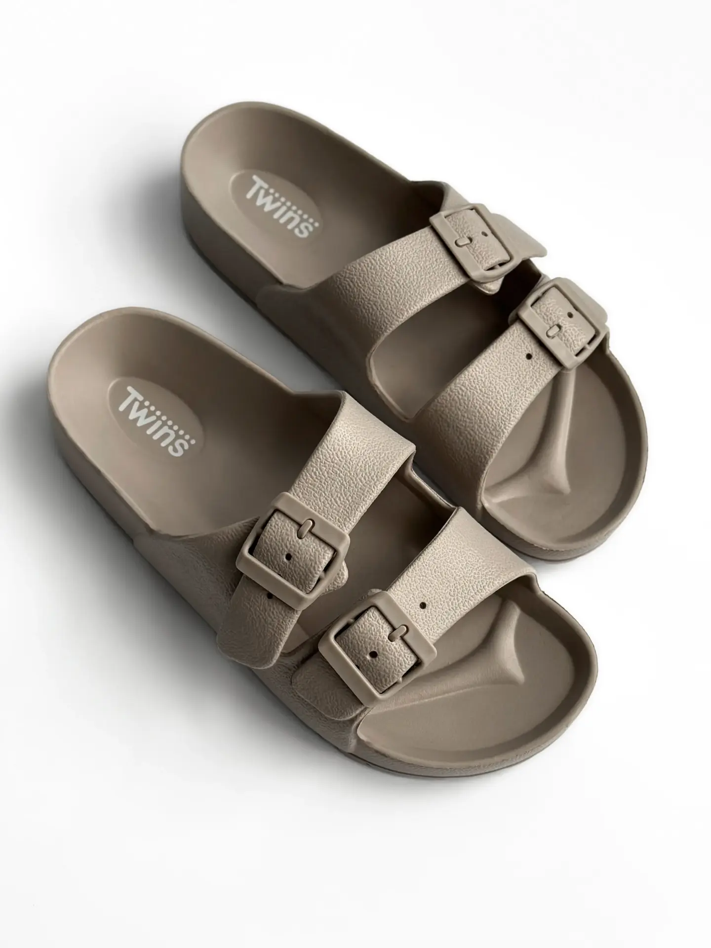 Twins капці пляжні та вуличні з регуляторами бежеві (=)