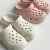 Twins капці сабо пляжні та вуличні пудрові