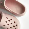 Twins капці сабо пляжні та вуличні пудрові