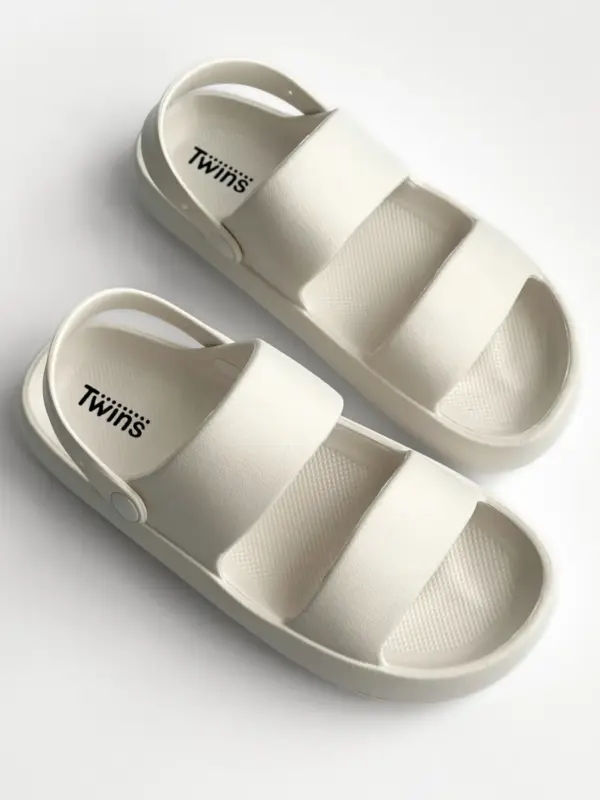 Twins капці босоніжки піна білі SALE (з дефектами)