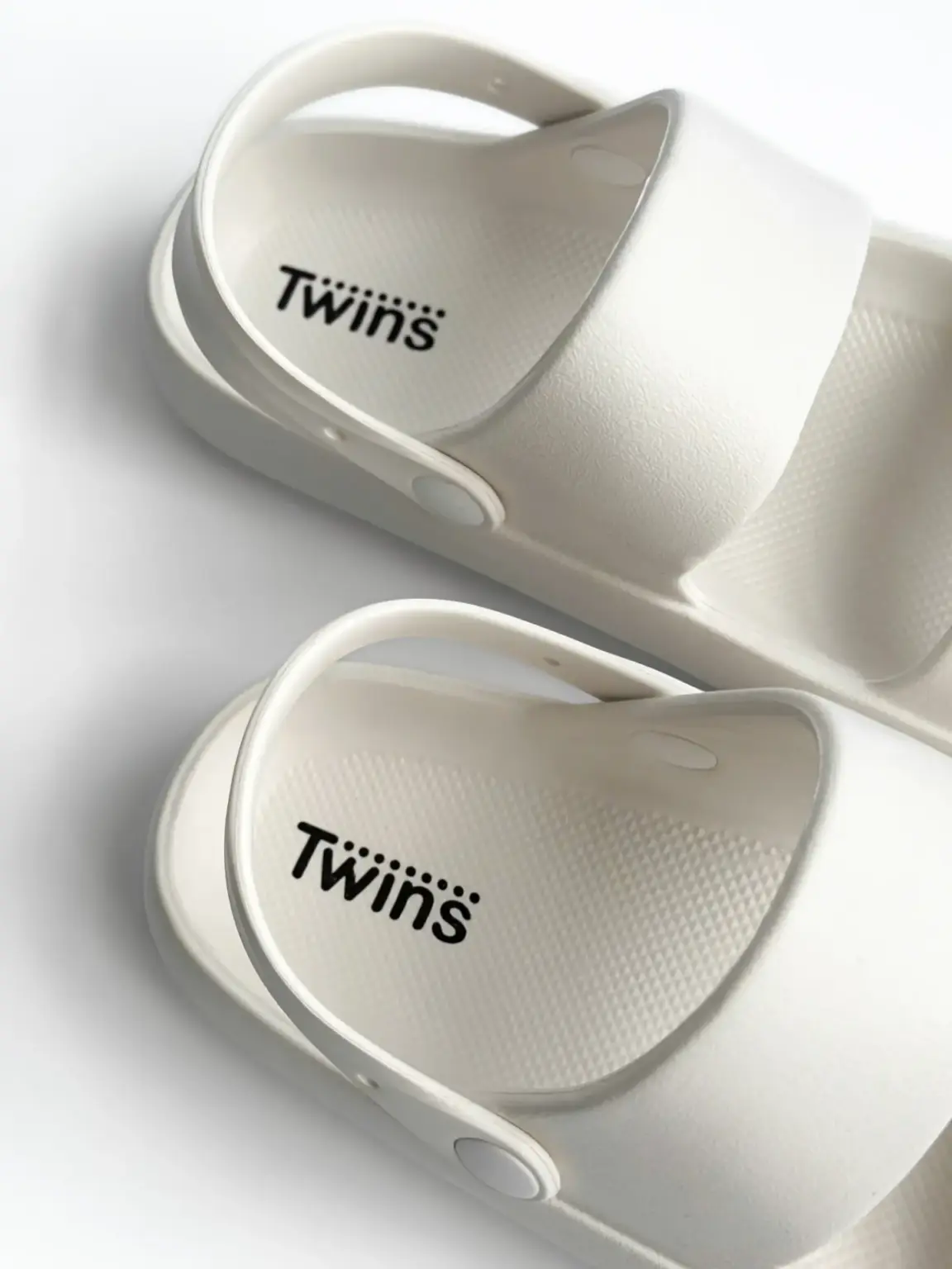 Twins капці босоніжки піна білі