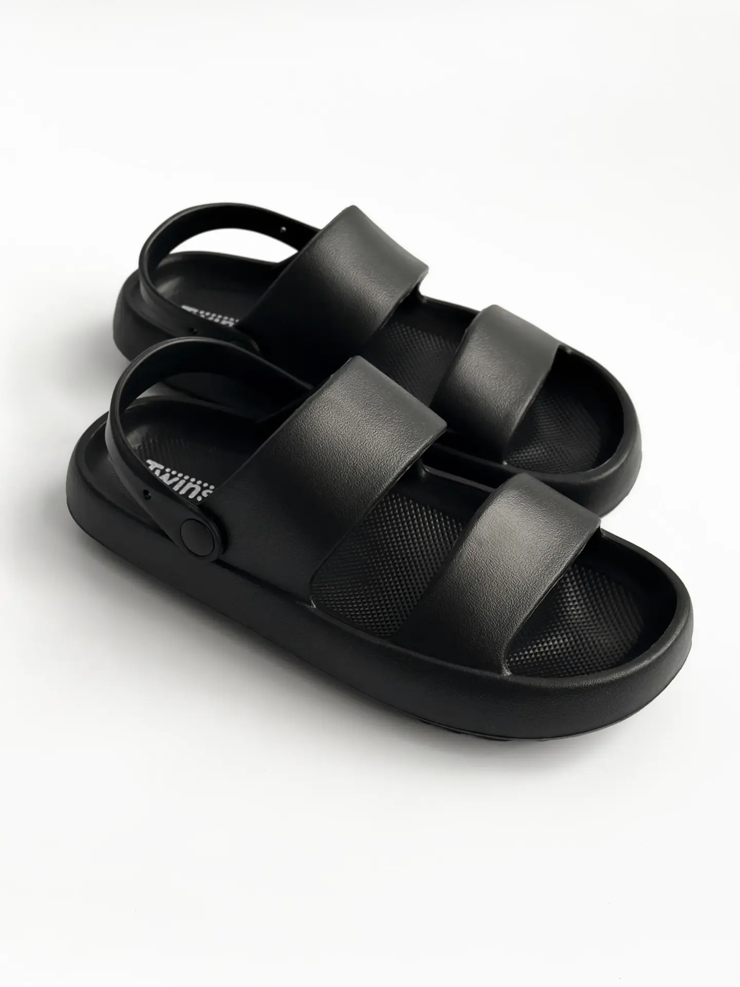 Twins капці босоніжки піна чорні