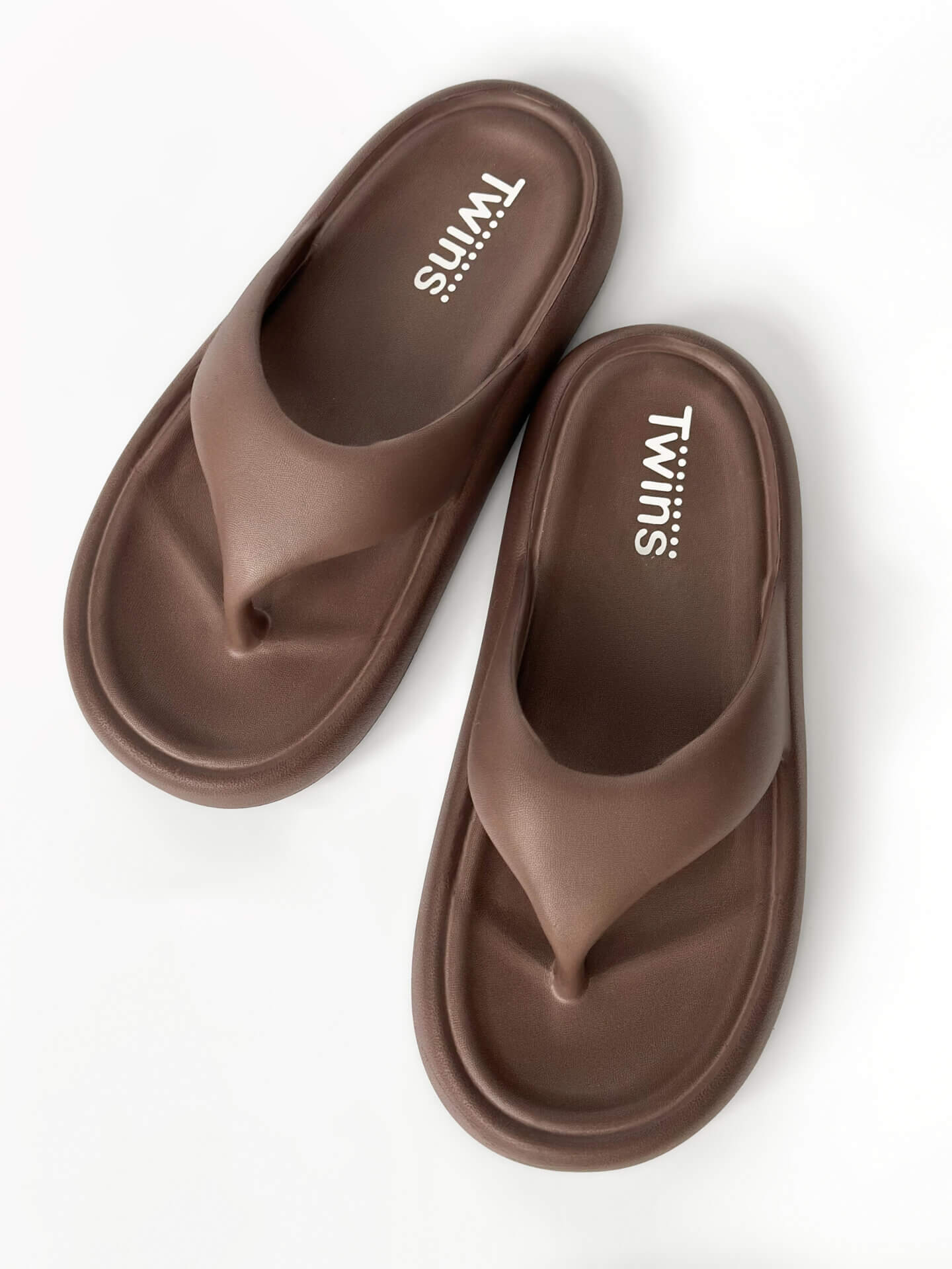 Twins капці піна пляжні та вуличні в’єтнамок шоколад