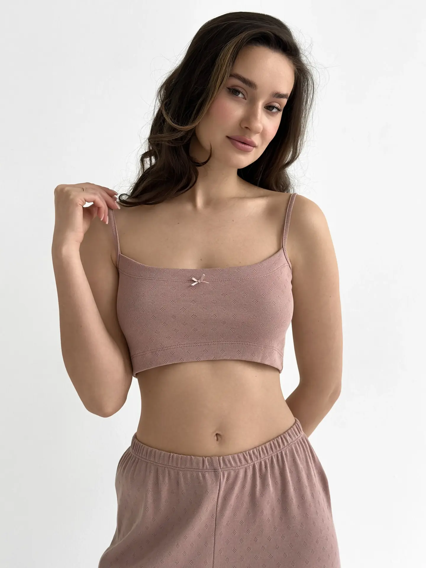 Рібана топ на брителях візон