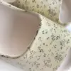 Twins капці піна пляжні та вуличні молочні у квітку (=) SALE (з дефектами)