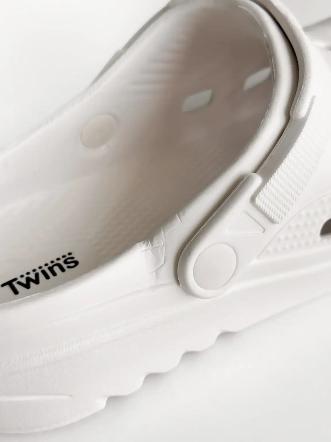 Twins капці сабо пляжні та вуличні білі SALE (з дефектами)
