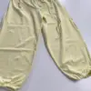 Бавовна Штани трикотаж 3-х.нитка лимонні, SALE (з дефектами)