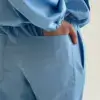 Костюм котон Бомбер та Штани блакитний
