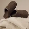 Клоги жіночі Teddy з кантом коричневі
