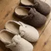 Клоги жіночі Teddy з ремінцем молочні
