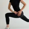 Yoga футболка чорна